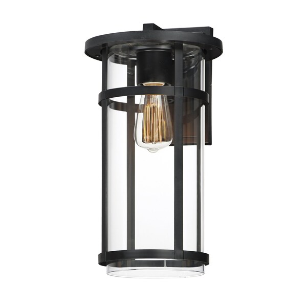 Maxim Lighting Clyde VX Large Outdoor Wall Sconce 40625CLBK - main
